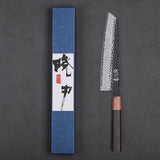 NNEOBA 8.2-Inch Damascus Steel Cleaver Hand-Forged Knife Black