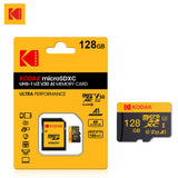 128GB MicroSD Memory Card U3 Class 10 Up to 100MB/s