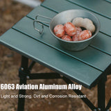 NNEOBA Aluminum Alloy Folding Table