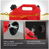 NNEOBA 20L Jerrycan Practical Long-Haul Gasoline Diesel Fuel Tank