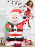 119cm Standing Santa Claus Foil Balloon – Christmas Party Decor