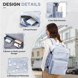 NNEOBA Vacuum Compression Laptop Backpack Grey