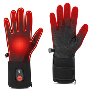 NNEOBA Heated Gloves Rechargeable Battery Electric Ski Gloves for Men and Women