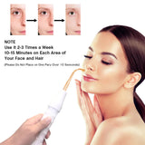 NNEOBA 4-in-1 Portable High-Frequency Beauty Device - Spot Remover, Facial Care, Spa Derma Wand