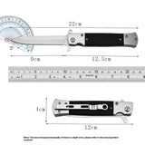 NNEOBA High-Hardness Folding Knife Silver