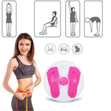 NNEOBA Waist Twisting Disc Abdominal Fitness Rotary Board Purple