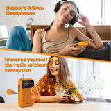 NNEOBA Vintage Retro Portable Radio Yellow