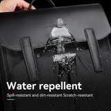 NNEOBA Classic Leather Laptop Backpack Black