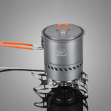 NNEOBA 3800W Windproof Camping Gas Stove Silver