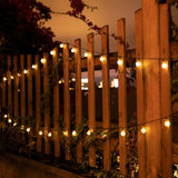11M 60-LED Solar Crystal Globe String Lights – IP65 Waterproof