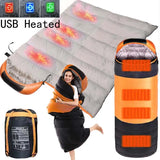 NNEOBA Heated Sleeping Bag – USB Powered Lightweight Waterproof Camping Gear