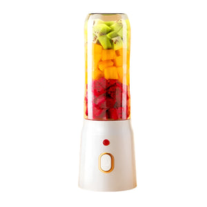 NNEOBA 500ML Portable Electric Blender High-Speed USB Juicer Cup White