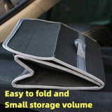 NNEOBA Large Anti Slip Car Trunk Organizer Soft Felt Storage Box Grey