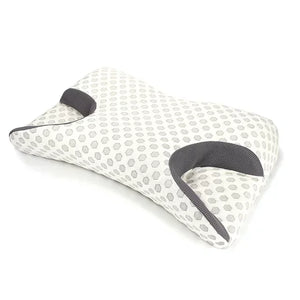 NNEOBA Odorless Contour Memory Foam Pillow Medical-Grade Support White