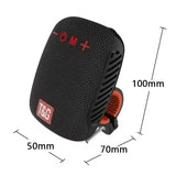 NNEOBA Bicycle Portable Bluetooth Speaker Black