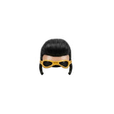 Retro Vintage Rock Star Inspired Half Face Latex Mask