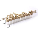 NNEOBA 10Pcs 5ml Car Perfume Bottles Refillable