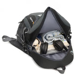 NNEOBA Outdoor Backpack Camping with Earphone Hole Black
