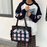 NNEOBA Cute Anime-Inspired Tote Crossbody Bag
