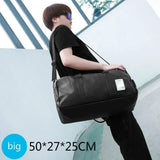 NNEOBA Travel Bag Multi-Carry Design Black