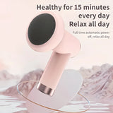 NNEOBA Wireless Handheld Body Massager Cordless Charging Pink
