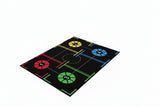 Kids Basketball Training Mat – Non-Slip Flannel Indoor Sports Practice Mat