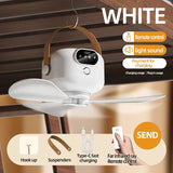 NNEOBA Portable Rechargeable Ceiling Canopy Fan