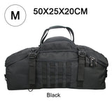 NNEOBA Tactical Molle Sport Travel Duffel Bag Black