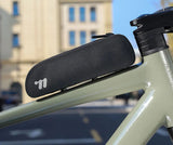 NNEOBA Aerodynamic Bicycle Top Tube Bag Zip Frame Balck