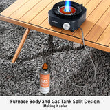 NNEOBA 4000W High-Power Infrared Gas Stove Dark Blue