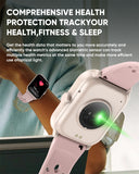 NNEOBA HD Smartwatch Sports Watch Pink