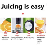 NNEOBA High Power Centrifugal Juicer Large Caliber Electric Juice Extractor Grey
