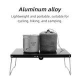 NNEOBA Portable Foldable Camping Table - Ultralight Mini Coffee Table