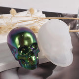 Large 3D Skeleton Head Silicone DIY Mold