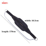 NNEOBA Thick Neoprene Weight Lifting Belt with Chain