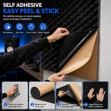 2cm Thick Self-Adhesive Acoustic Foam Roll