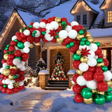 NNEOBA Christmas Balloon Garland Arch Kit (153 Pcs)