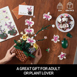 NNEOBA Flower Building Blocks Model Set Romantic Flowers