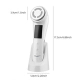 NNEOBA Ultrasonic Skin Scrubber, EMS Massager, LED Light Therapy Beauty - Illuminate, Lift, and Rejuvenate Your Skin