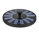 NNEOBA Mini Solar Water Fountain Pool Pond Waterfall Fountain Garden Decoration Outdoor Bird Bath Solar Powered Fountain Floating Water