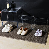 NNEOBA Transparent Acrylic Mini Side Table & Shoe Changing Stool - Middle Color