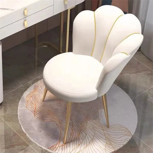 NNEOBA Modern Nordic Velvet Dressing Chair - Bedroom & Living Room Furniture
