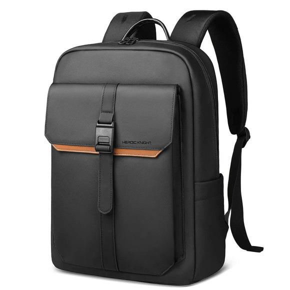NNEOBA Waterproof 15.6 Flap Laptop Backpack Black