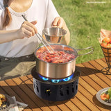 NNEOBA 2000W Portable Camping Stove with Strong Fire Burner