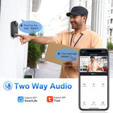 NNEOBA 1080P WiFi Wireless Video Doorbell Camera