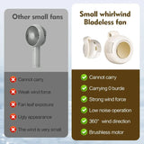 NNEOBA Portable Bladeless Clip-On Waist Fan