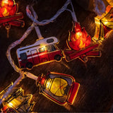4.5M 30-LED Camping String Warm White Lights