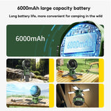 NNEOBA Camping Solar Fan