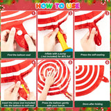 36PCS Christmas Candy Balloon Decoration Kit