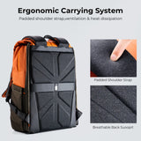 NNEOBA 20L Camera Backpack with Tripod Holder Orange